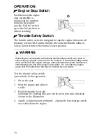 Предварительный просмотр 73 страницы Polaris Trail Touring 2006 Owner'S Manual