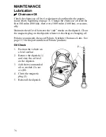 Preview for 81 page of Polaris Trail Touring 2009 Owner'S Manual