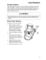 Preview for 88 page of Polaris Trail Touring 2009 Owner'S Manual