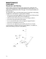 Предварительный просмотр 77 страницы Polaris Trail Touring Owner'S Manual