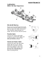 Предварительный просмотр 78 страницы Polaris Trail Touring Owner'S Manual