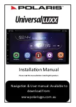 Polaris Universal Luxx Installation Manual preview