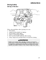 Preview for 47 page of Polaris UTV 2x4 Series 11 Owner'S Manual