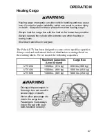 Preview for 49 page of Polaris UTV 2x4 Series 11 Owner'S Manual