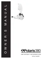Polaris Vac-Sweep 380 Owner'S Manual preview