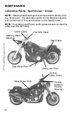 Предварительный просмотр 64 страницы Polaris Victory Deluxe Cruiser 2001 Manual