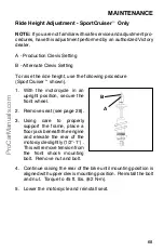 Предварительный просмотр 75 страницы Polaris Victory Deluxe Cruiser 2001 Manual
