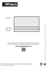 Preview for 63 page of Polaris W 430 Installation And User Manual