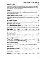 Preview for 6 page of Polaris Widetrak LX Owner'S Manual