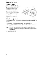 Preview for 89 page of Polaris Widetrak LX Owner'S Manual