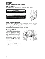 Preview for 27 page of Polaris WideTrak Owner'S Manual For Maintenance And Safety