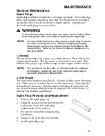 Preview for 94 page of Polaris WideTrak Owner'S Manual For Maintenance And Safety