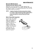 Preview for 96 page of Polaris WideTrak Owner'S Manual For Maintenance And Safety