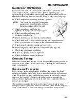 Preview for 128 page of Polaris WideTrak Owner'S Manual For Maintenance And Safety