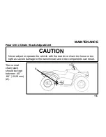 Предварительный просмотр 190 страницы Polaris YOUTH ATV 2001 Owner'S Safety And Maintenance Manual