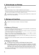 Предварительный просмотр 8 страницы Polarlite 1500203 Operating Instructions Manual