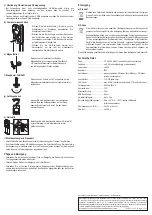 Preview for 2 page of Polarlite 1507467 Operating Instructions Manual