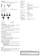 Предварительный просмотр 4 страницы Polarlite 1544291 Operating Instructions Manual