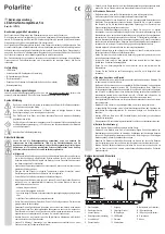 Polarlite 1577615 Operating Instructions Manual предпросмотр