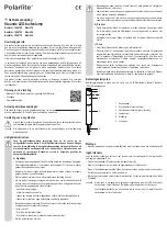 Preview for 7 page of Polarlite Basis70 Operating Instructions Manual