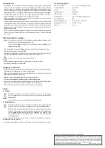 Preview for 8 page of Polarlite Iron-Ice Operating Instructions Manual