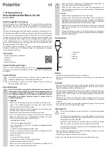 Polarlite Mataro Operating Instructions Manual preview