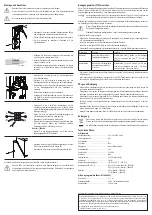 Preview for 2 page of Polarlite Spot 8 Operating Instructions Manual