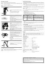 Preview for 4 page of Polarlite Spot 8 Operating Instructions Manual