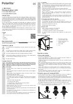 Preview for 5 page of Polarlite Spot 8 Operating Instructions Manual