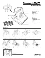 Polaroid 1200FF - Spectra Instant Camera Instructions preview