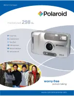 Предварительный просмотр 1 страницы Polaroid 298SL Specifications