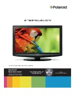 Preview for 1 page of Polaroid 42" 1080P FULL HD LCD TV User Manual