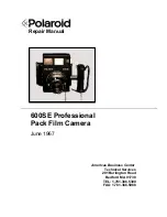 Polaroid 600SE Repair Manual preview