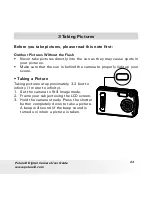 Preview for 23 page of Polaroid A520 - Digital Camera - Compact User Manual