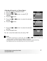 Preview for 37 page of Polaroid A520 - Digital Camera - Compact User Manual