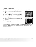 Предварительный просмотр 45 страницы Polaroid a600 User Manual