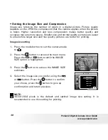 Preview for 30 page of Polaroid a700 - Digital Camera - Compact User Manual