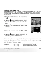 Preview for 41 page of Polaroid a700 - Digital Camera - Compact User Manual