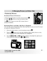 Preview for 43 page of Polaroid a700 - Digital Camera - Compact User Manual