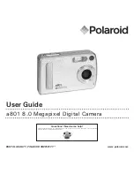 Polaroid a801 User Manual preview