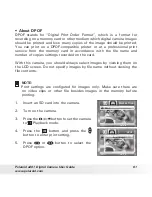 Preview for 61 page of Polaroid a801 User Manual