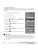 Preview for 66 page of Polaroid a801 User Manual