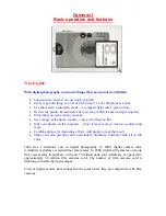 Preview for 1 page of Polaroid Cameras I Basic Operation Gude