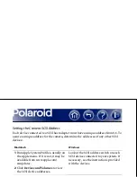 Preview for 112 page of Polaroid DCM 2 Online Online User'S Manual