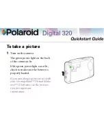 Preview for 4 page of Polaroid DIGITAL 320 Quick Start Manual