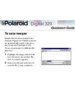 Preview for 12 page of Polaroid DIGITAL 320 Quick Start Manual