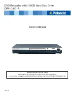 Polaroid DRA-01601A User Manual preview