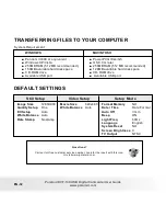 Preview for 33 page of Polaroid DVF 130 - USB Camcorder With LCD Display YouTube Camera Ready User Manual