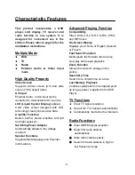 Preview for 6 page of Polaroid FDM-0700A Operating Manual