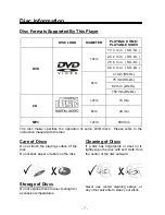 Preview for 7 page of Polaroid FDM-0700A Operating Manual